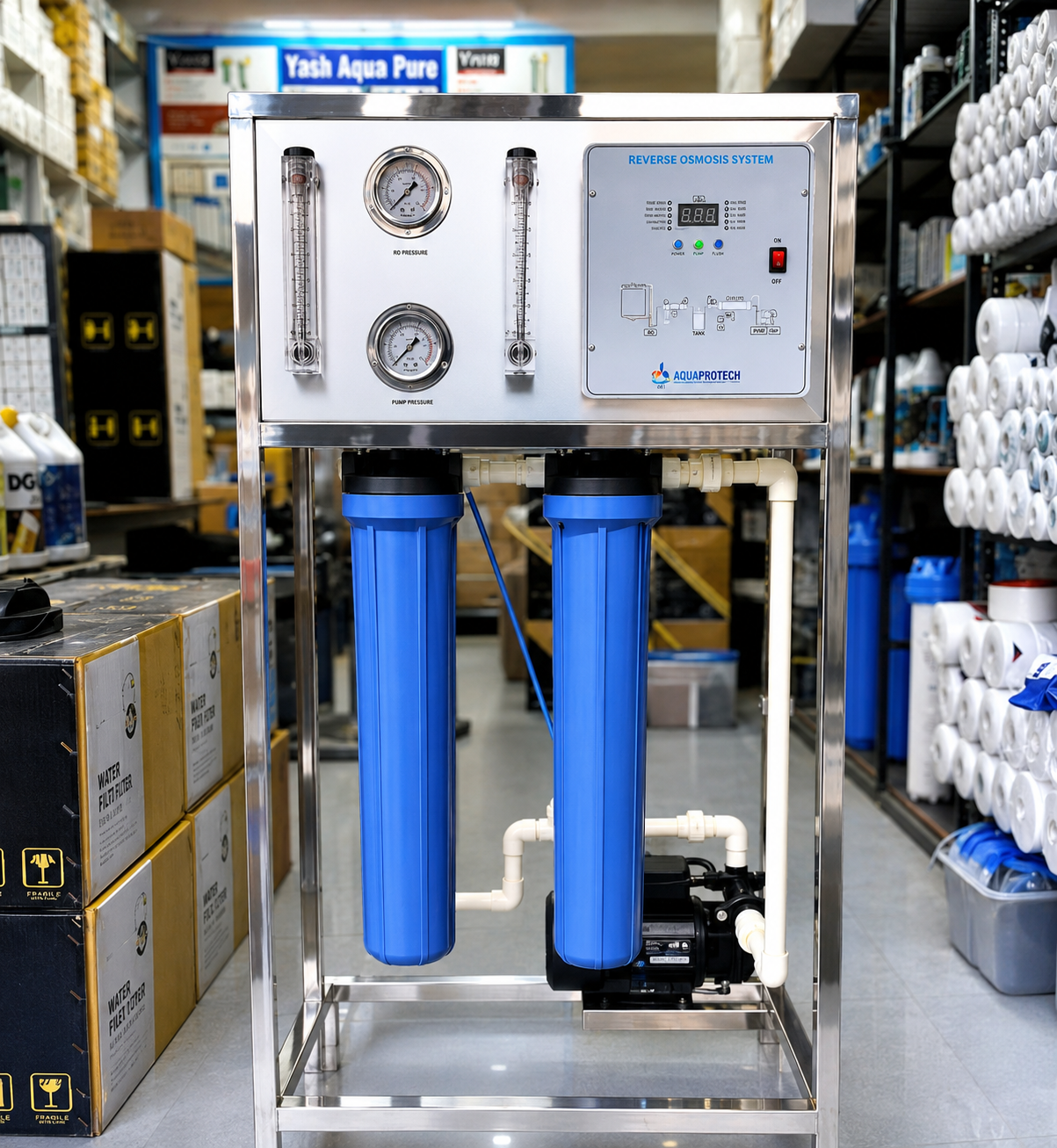 Commercial RO System - Deccan Ro & Water Softener